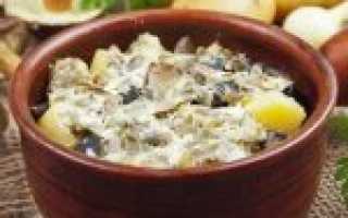 Картошка с шампиньонами в духовке – 7 пошаговых рецептов приготовления
