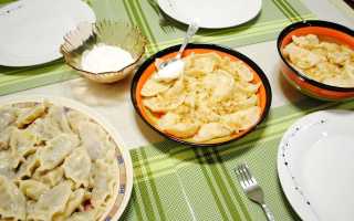 Вареники с капустой — 13 домашних вкусных рецептов приготовления