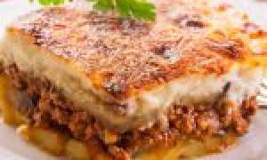 Мусака по-гречески с баклажанами рецепт классический + 6 вариаций блюда